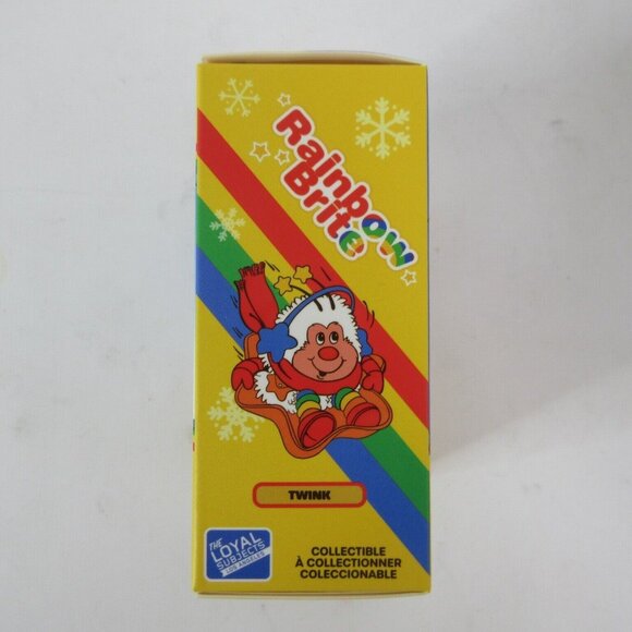 Rainbow Brite RARE CHASE Twink Holiday Blue Glitter Cheebee Figure TLS 40th - Picture 4 of 4